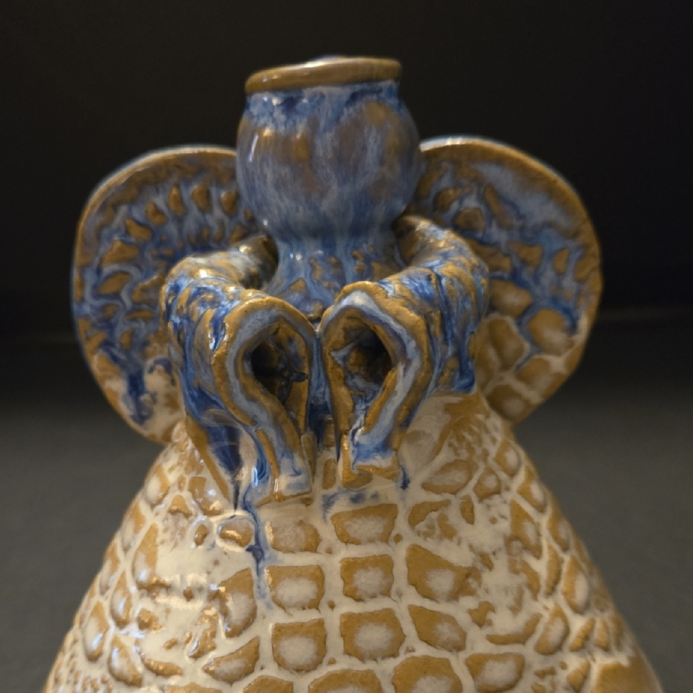Beautiful Ceramic Angel, By T. Puterbaugh Gill. - Picture 6 of 11